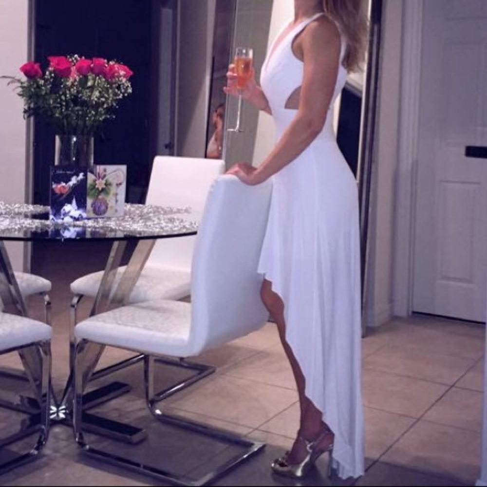 BCBGMaxAzria White Dress